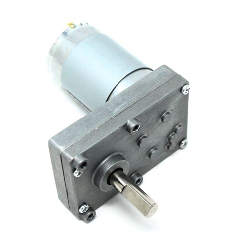 Square Geared Dc Motor Rpm High Torque Gear Motor