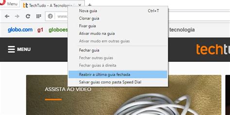 Como Recuperar Uma Aba Fechada No Chrome Firefox Edge Opera E Safari