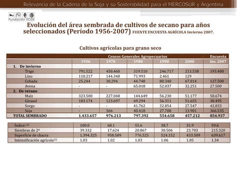 Ppt Relevancia De La Cadena De La Soja Y Su Sostenibilidad Para El