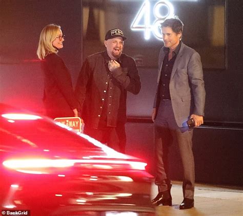 Cameron Diaz And Husband Benji Madden Enjoy A Double Date With Her Sex Tape Costar Rob Lowe And