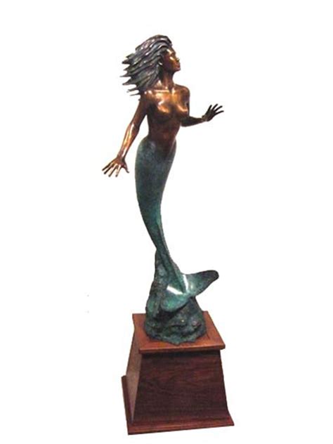 Simon Morris Bronze Sculpture By Simon Morris Mermaid Inch Page