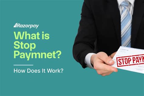 stop payment        work