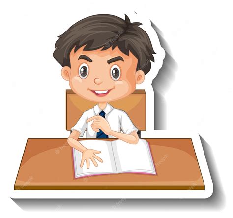 School Clipart-student study 08 - Clip Art Library