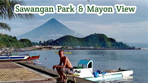 Sawangan Park Legazpi City Albay Majestic Mayon Volcano