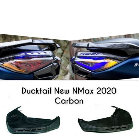 Jual DUCKTAIL CARBON ALL NEW NMAX 2020 NEMO DAKTAIL DUCTAIL KARBON