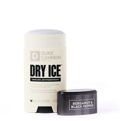 Duke Cannon Dry Ice Cooling Antiperspirant Deodorant Bergamot