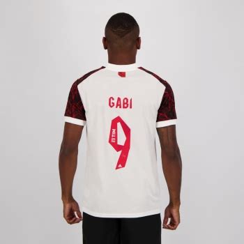 Adidas Flamengo 2021 Away 9 Gabi Jersey FutFanatics