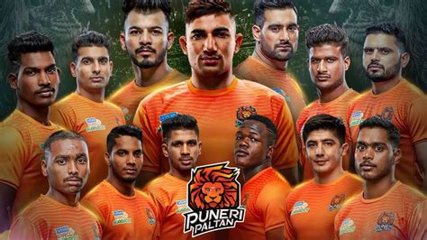 Pkl Puneri Paltan Complete Squad Full Players List Pro Kabaddi