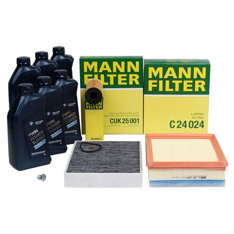 MANN FILTER Inspektionskit BMW Motoröl PKT772W494