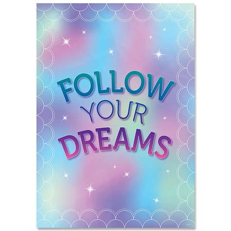 Follow Your Dreams Mystical Magical Inspire U Poster - CTP8712 ...