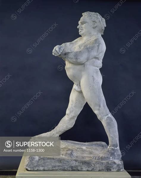 Nude Study Of Balzac Etude Se Nu Pour Balzac Auguste Rodin