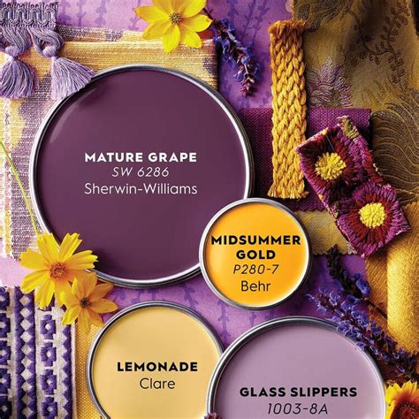 Color Report Purple Plus Yellow Equals A Combo That Sings In Harmony