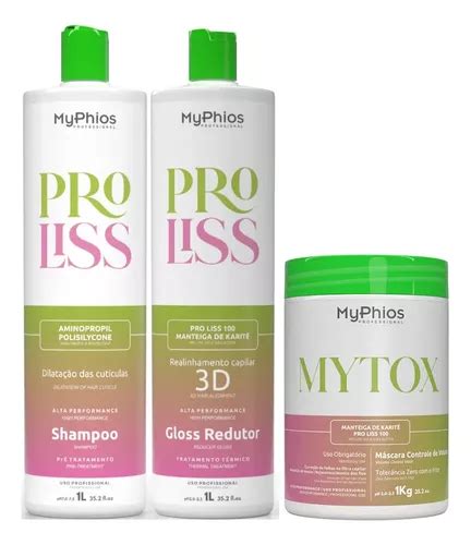 Myphios Progressiva Kit Btox Mytox 1 Kilo Parcelamento Sem Juros