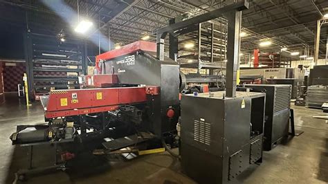 Used Amada Vipros King Ii Ton Cnc Punch Press With Auto