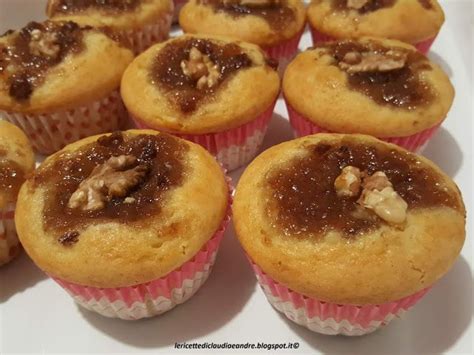 Le Ricette Di Claudia Andre Muffin Con Marmellata Di Pere E Noci