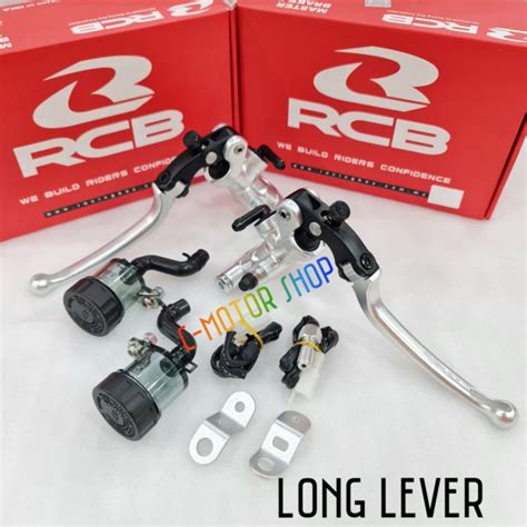 Jual Master Rem Rcb Radial S Mm Mm Long Lever Kiri Kanan Nmax