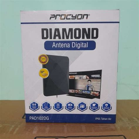 Promo Antena Tv Digital Indoor Outdoor Px Da 5200 Free Bubble Packing