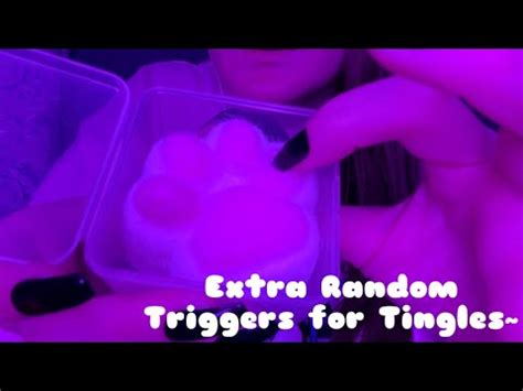 Extra Random Triggers For Max Tingles Whispered Asmr Youtube