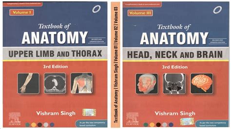 Textbook Of Anatomy By Vishram Singh Volume 01 To 03 Upper Limb