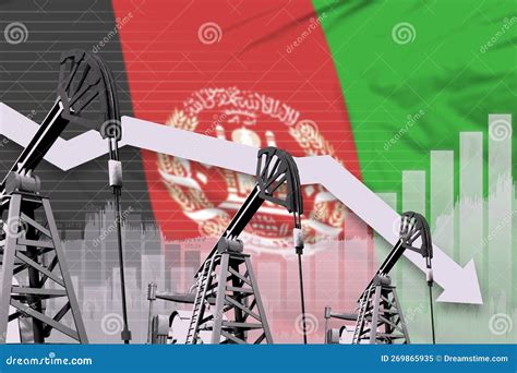 Afghanistan Chart Infographic Elements Royalty Free Stock Image