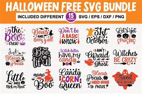 Free Halloween Svg Bundle Graphic by creativeartist · Creative Fabrica