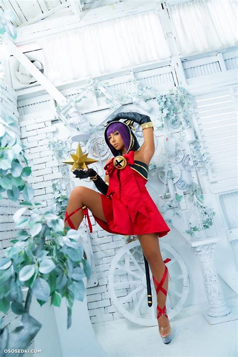 Nonsummerjack Street Fighter Menat Naked Cosplay Asian 66 Photos