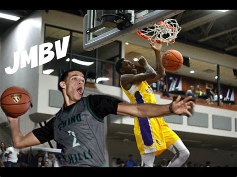 Lonzo Ball Vs Rj Barrett Intense Matchup At City Of Palms Youtube