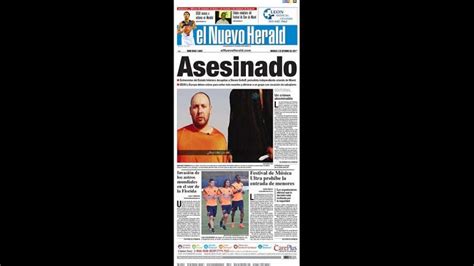 Las Portadas Del Asesinato De Steven Sotloff Rpp Noticias