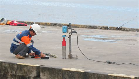 Core Drill Dermaga Pomako Papua Pt Hesa Laras Cemerlang