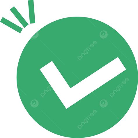 Icon Depicting A Popping Check Mark For Authentication Or Confirmation