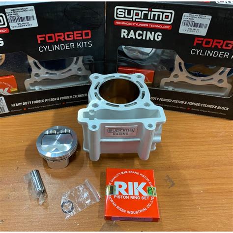 SUPRIMO SUPERCHARGE RACING BLOCK CERAMIC FORGED PISTON FJN 57MM 60MM