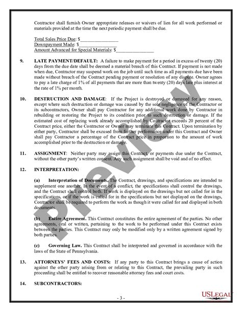 Drywall Contract Template