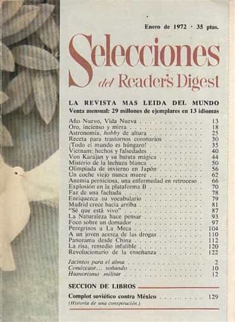 Selecciones Del Reader S Digest Enero De Selecciones Del Reader S