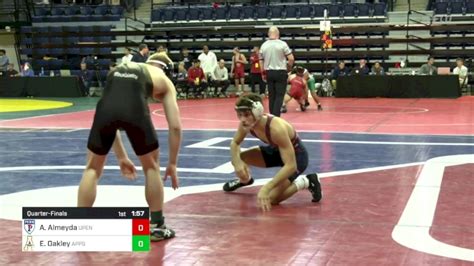 133 Lbs Quarterfinal Alex Almeyda Univ Of Pennsylvania Vs Ethan