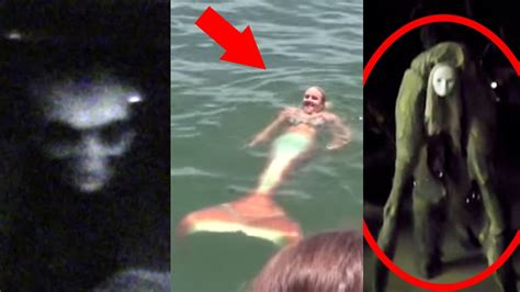 Mysterious Creatures Caught On Tape Youtube