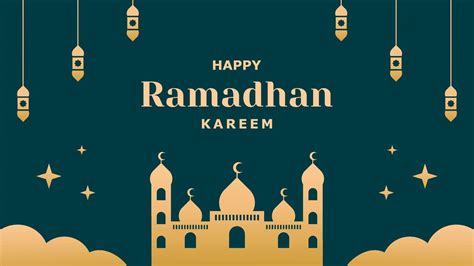 Luxury happy ramadhan kareem background 19235182 Vector Art at Vecteezy