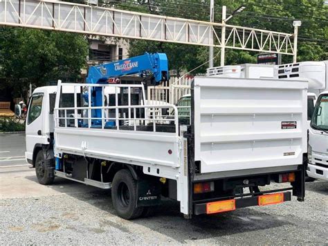 Fuso Canter Boom Truck Tadano T Section Crane With Power