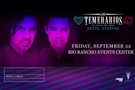 LOS TEMERARIOS FINAL 2023 US TOUR - Rio Rancho Events Center