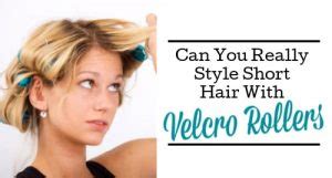 How To Use Velcro Rollers On Short Hair For Volume That Wont Quit