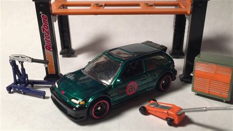 Custom Hotwheels Atara Racing Honda Civic Ef Youtube