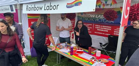 Rainbow Labors Stall At Midsumma Carnival Targeted Star Observer