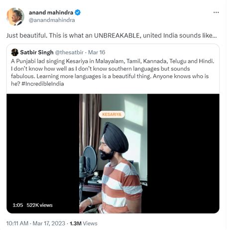 Who Is Snehdeep Singh Kalsi Man Sings Kesariya Song In 5 Langauges Pm