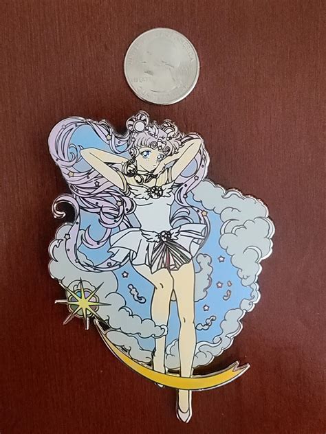 Sailor Moon Sailor Cosmos Clouds Enamel Pin Gem