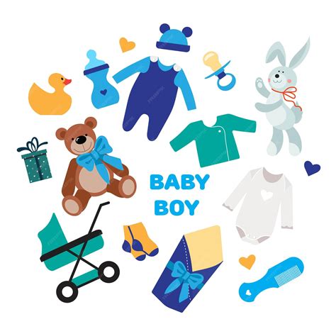 Baby Things Vector