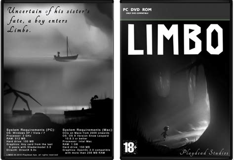 Limbo PC Box Art Cover By Kexikus