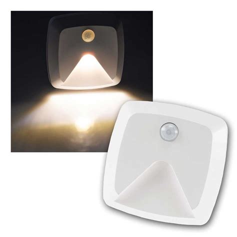 LED battery light with sensor | night light, security light