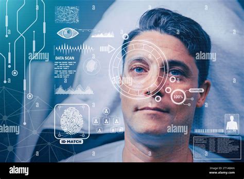 Biometric Face Recognition Iris Retinal Scan For Personal Identity