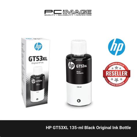 Hp Gt Xl Ml Black Original Ink Bottle Shopee Philippines