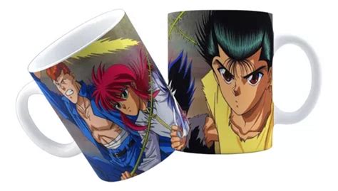 Caneca Anime Yu Yu Hakusho Porcelana Mod 09 Parcelamento Sem Juros