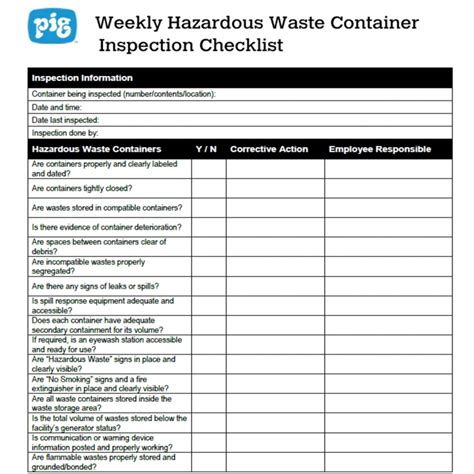 How Often to Inspect Hazardous Waste Containers - Expert Advice